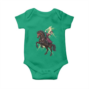 Dullahan Headless Horsewoman Baby Onesie Gothic Monster Girl Gift TS12 Irish Green Print Your Wear