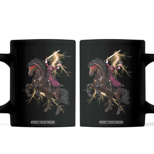Dullahan Headless Horsewoman Coffee Mug Gothic Monster Girl Gift TS12 Black Print Your Wear