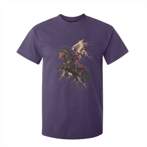 Dullahan Headless Horsewoman T Shirt For Kid Gothic Monster Girl Gift TS12 Purple Print Your Wear