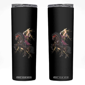 Dullahan Headless Horsewoman Skinny Tumbler Gothic Monster Girl Gift TS12 Black Print Your Wear
