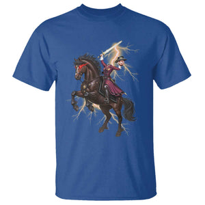 Dullahan Headless Horsewoman T Shirt Gothic Monster Girl Gift TS12 Royal Blue Print Your Wear