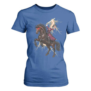 Dullahan Headless Horsewoman T Shirt For Women Gothic Monster Girl Gift TS12 Royal Blue Print Your Wear