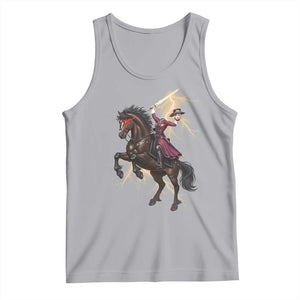 Dullahan Headless Horsewoman Tank Top Gothic Monster Girl Gift TS12 Athletic Heather Print Your Wear