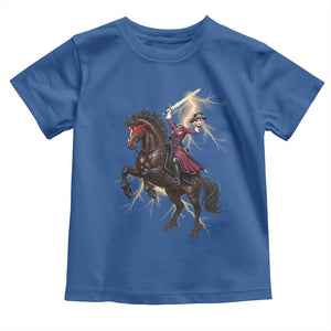 Dullahan Headless Horsewoman Toddler T Shirt Gothic Monster Girl Gift TS12 Royal Blue Print Your Wear