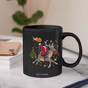 Funny Santa Headless Horseman Coffee Mug Christmas Halloween Gift TS12 Print Your Wear