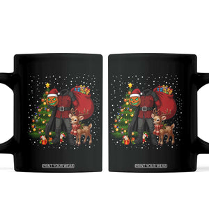 Headless Horseman Santa Coffee Mug Funny Christmas Mashup Gift TS12 Black Print Your Wear
