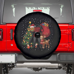 Headless Horseman Santa Spare Tire Cover Funny Christmas Mashup Gift TS12 Black Print Your Wear