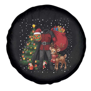 Headless Horseman Santa Spare Tire Cover Funny Christmas Mashup Gift TS12 Print Your Wear