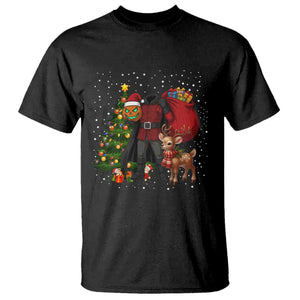 Headless Horseman Santa T Shirt Funny Christmas Mashup Gift TS12 Black Print Your Wear