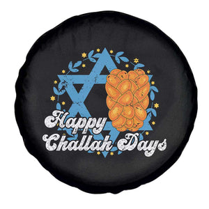 Hanukkah Challah Spare Tire Cover Happy Challah Days Star Of David Gift - Print Your Wear