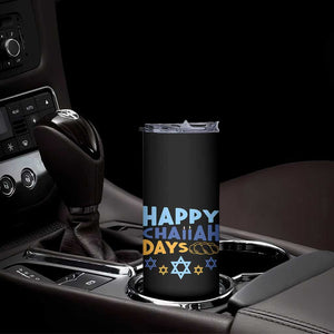 Happy Challah Days Skinny Tumbler Hanukkah Holiday Gift TS12 Print Your Wear
