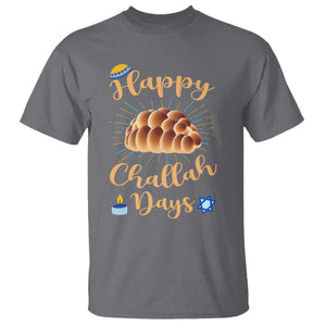 Funny Hanukkah Happy Challah Days T Shirt Jewish Gift TS12 Charcoal Print Your Wear