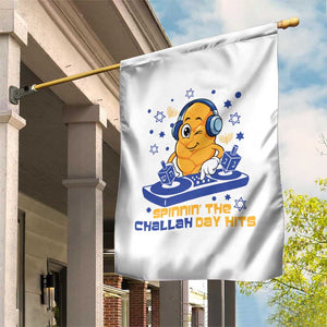 Hanukkah DJ Challah And Dreidel Garden Flag Funny Jewish Gift TS12 Print Your Wear