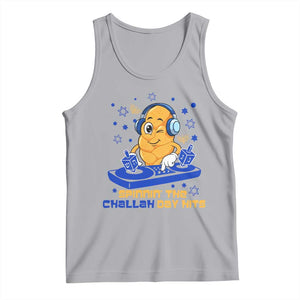 Hanukkah DJ Challah And Dreidel Tank Top Funny Jewish Gift TS12 Athletic Heather Print Your Wear
