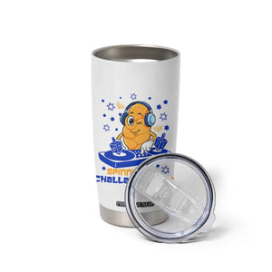 Hanukkah DJ Challah And Dreidel Tumbler Cup Funny Jewish Gift TS12 Print Your Wear