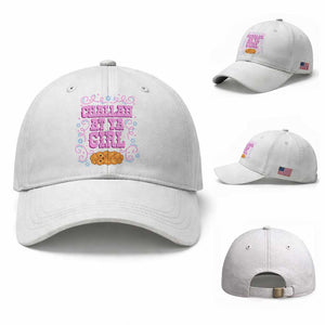 Funny Jewish Holiday Baseball Cap Challah At Ya Girl Gift TS12 Baseball Cap Universal Fit White Print Your Wear
