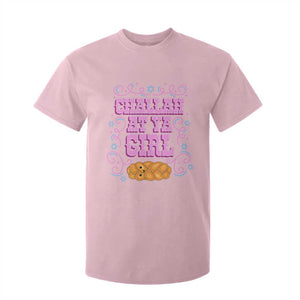 Funny Jewish Holiday T Shirt For Kid Challah At Ya Girl Gift TS12 Light Pink Print Your Wear
