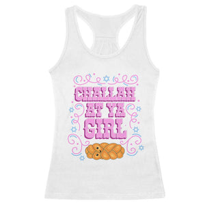 Funny Jewish Holiday Racerback Tank Top Challah At Ya Girl Gift TS12 White Print Your Wear