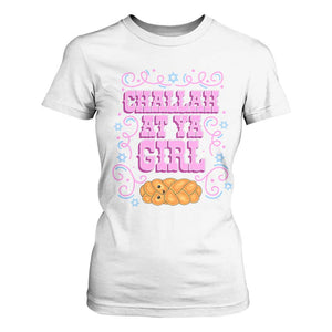 Funny Jewish Holiday T Shirt For Women Challah At Ya Girl Gift TS12 White Print Your Wear
