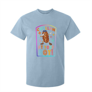 Hanukkah Challah At Ya Boy T Shirt For Kid Funny Holiday Gift TS12 Light Blue Print Your Wear