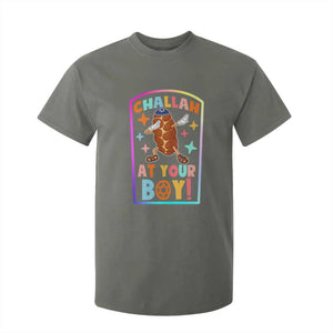 Hanukkah Challah At Ya Boy T Shirt For Kid Funny Holiday Gift TS12 Military Green Print Your Wear