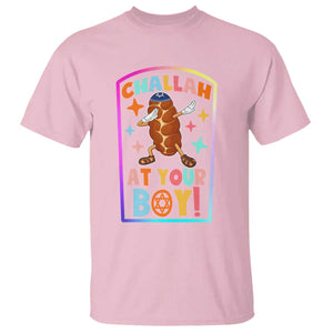 Hanukkah Challah At Ya Boy T Shirt Funny Holiday Gift TS12 Light Pink Print Your Wear