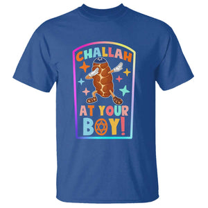 Hanukkah Challah At Ya Boy T Shirt Funny Holiday Gift TS12 Royal Blue Print Your Wear