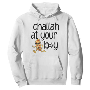 Festival Of Lights Gift Hoodie Hanukkah Challah At Ya Boy TS12 White Print Your Wear