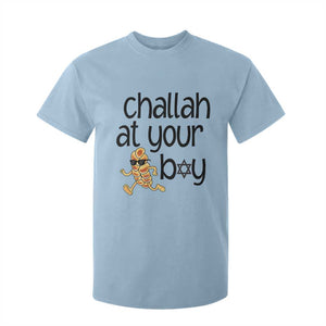 Festival Of Lights Gift T Shirt For Kid Hanukkah Challah At Ya Boy TS12 Light Blue Print Your Wear