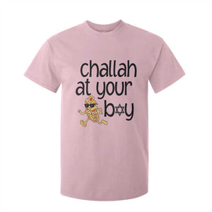 Festival Of Lights Gift T Shirt For Kid Hanukkah Challah At Ya Boy TS12 Light Pink Print Your Wear