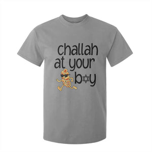 Festival Of Lights Gift T Shirt For Kid Hanukkah Challah At Ya Boy TS12 Sport Gray Print Your Wear