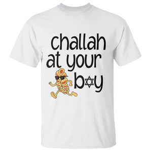 Festival Of Lights Gift T Shirt Hanukkah Challah At Ya Boy TS12 White Print Your Wear