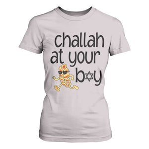 Festival Of Lights Gift T Shirt For Women Hanukkah Challah At Ya Boy TS12 Ice Gray Print Your Wear