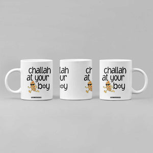 Festival Of Lights Gift Coffee Mug Hanukkah Challah At Ya Boy TS12 Print Your Wear