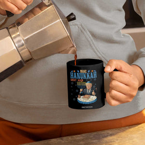 Funny Jewish Holiday Coffee Mug Make Hanukkah Great Again Ugly Gift TS12 Print Your Wear