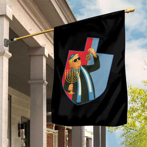 Funny Hanukkah Trump Garden Flag Festival Of Lights Gift TS12 Print Your Wear