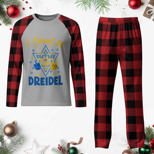 I Cheat At Dreidel Plaid Pajama Set Funny Hanukkah Jewish Gift TS12 Buffalo Plaid Print Your Wear