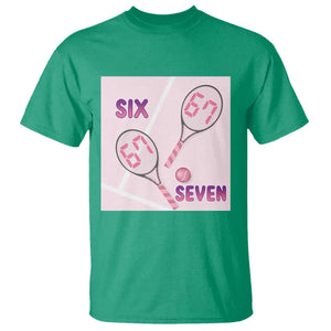 Funny Six Seven Tennis Meme T Shirt Valentine For Women TS12 Irish Green Print Your Wear