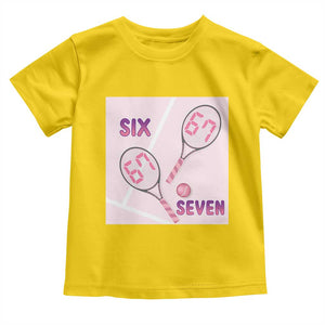 Funny Six Seven Tennis Meme Toddler T Shirt Valentine For Women TS12 Daisy Print Your Wear