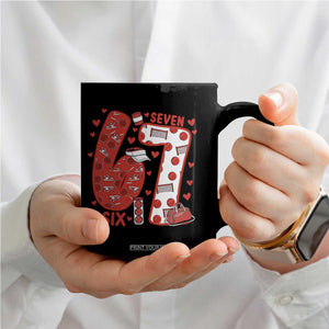 Six Seven Tennis Meme Coffee Mug Funny Gen Alpha Valentine TS12 Print Your Wear
