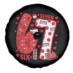 Six Seven Tennis Meme Spare Tire Cover Funny Gen Alpha Valentine TS12 Print Your Wear