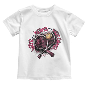 Love Means Nothing Toddler T Shirt Tennis Lovers TS12 White Print Your Wear