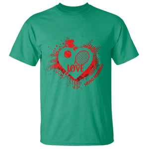Love Means Nothing To A Tennis Player T Shirt Valentines Day Gift TS12 Irish Green Print Your Wear