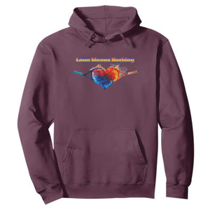 Love Means Nothing Hoodie Valentines Day Gift TS12 Maroon Print Your Wear