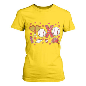 Cute XOXO Tennis Player T Shirt For Women Valentines Tennis Gift TS12 Daisy Print Your Wear