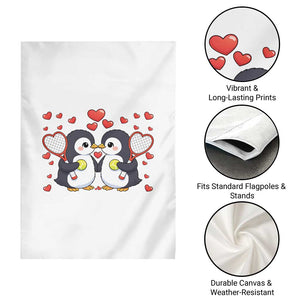 Cute XOXO Tennis Player Garden Flag Valentines Day Gift TS12 Print Your Wear