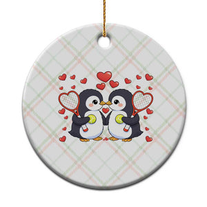 Cute XOXO Tennis Player Ceramic Ornament Valentines Day Gift TS12 1pc Christmas Plaid Print Your Wear