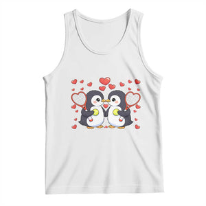 Cute XOXO Tennis Player Tank Top Valentines Day Gift TS12 White Print Your Wear