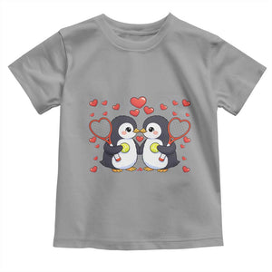 Cute XOXO Tennis Player Toddler T Shirt Valentines Day Gift TS12 Sport Gray Print Your Wear
