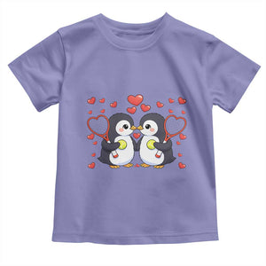 Cute XOXO Tennis Player Toddler T Shirt Valentines Day Gift TS12 Violet Print Your Wear